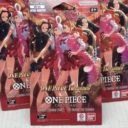 ONE PIECE Card Game EB-03 Heroines Sleeved Booster Pack LOT of 10 NEW Sealed 🔥 - Image 5