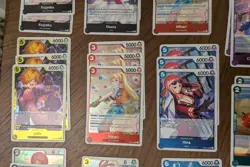 One Piece Heroines Edition 40 card rare or better lot, Nami, Boa some duplicates - Image 4