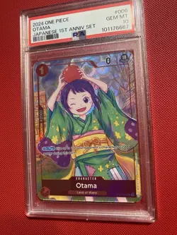One Piece Otama OP01-006 Japanese 1st Anniversary Set PSA 10 English Card TCG - Image 5