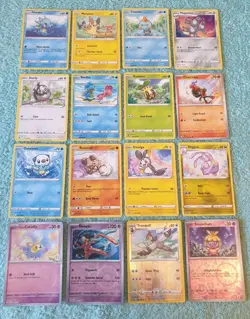 ILLUSTRATOR ARTIST SAYA TSURUTA BUNDLE OF POKEMON CARDS #3. - Image 1