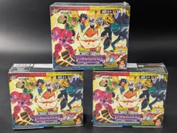 Dragon Ball Super Card Game Booster Box Malicious Machinations DBS-B08 LOT (3) - Image 1