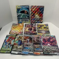 Pokemon TCG Jumbo Promo Card Lot Of 10 SM166 Tag Team Magikarp, Sm60 Charizard, - Image 1