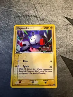 Magnemite 54/108 Reverse Holo Stamped Power Keepers Pokemon Card - LP - Image 1
