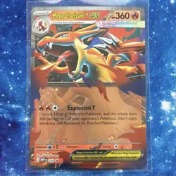 Holo MEGA CHARIZARD Y EX Card • PROMO 030 • Pokemon: Mega Evolution - Image 1