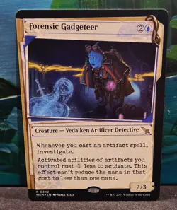 magic the gathering - Forensic Gadgeteer - Creature - Vedalken Artificer - Rare - Image 1