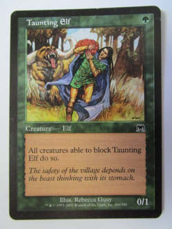 MTG Taunting Elf Onslaught Common Moderate Play!! - Image 1