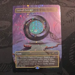 Fabled Passage Secret Lair Galaxy Foil 471 NM+ Unplayed Magic The Gathering MTG - Image 1