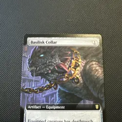 MTG Basilisk Collar CLB Baldurs Gate Extended Art 595 - Image 3