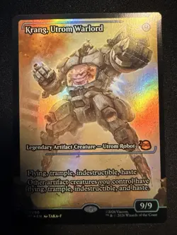 Krang, Utrom Warlord (Showcase) Teenage Mutant Ninja Turtles Foil - Image 1