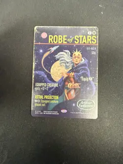 MTG - Robe of Stars - SHOWCASE - Artifact Equipment - EOE SPG #121 - Mythic - Image 2