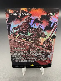 Doubling Season (Borderless) Teenage Mutant Ninja Turtles Source Material Foil - Image 1