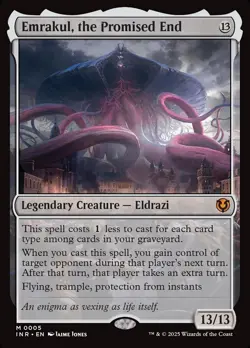 Emrakul the Promised End INR #5 Innistrad Remastered MTG Mythic Eldrazi - Image 1