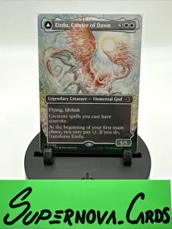 EIRDU, CARRIER OF DAWN ISILU [Borderless] - Mythic - ECL Lorwyn Eclipsed MTG - Image 1