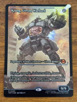 Krang, Ultrom Warlord - Teenage Mutant Ninja Turtles - MTG - FOIL - 0290 - Image 1