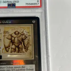 MTG PRECURSOR GOLEM Retro Foil Serialized 152/500 - The Brothers’ War - BRO - Image 5