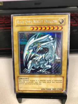 Blue-Eyes White Dragon (Dark Duel Stories) DDS-001 Yu-Gi-Oh! Video Game (DMG) - Image 1