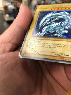 Blue-Eyes White Dragon (Dark Duel Stories) DDS-001 Yu-Gi-Oh! Video Game (DMG) - Image 3