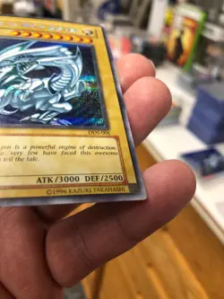 Blue-Eyes White Dragon (Dark Duel Stories) DDS-001 Yu-Gi-Oh! Video Game (DMG) - Image 4