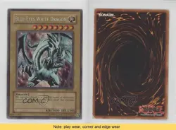 Blue-Eyes White Dragon YuGiOh Collectors Tin Promo #BPT-003 2002 READ - Image 3