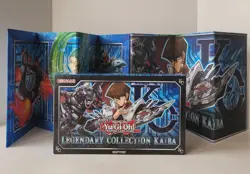 YuGiOh! Legendary Collection Kaiba Box + 2pc Hard Game Boards Only - Image 1