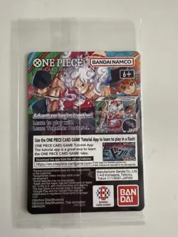 Bandai One Piece Monkey.D.Luffy US Voyage P-055 Promo 5000 Power Card *SEALED* - Image 2