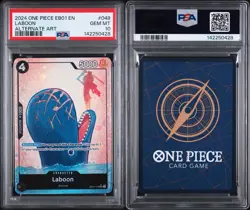 PSA 10 2024 One Piece Laboon EB01 Alternate Art #048 SR English - Image 3