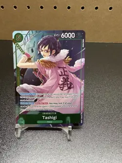 Tashigi OP14-029 Dash Pack Promo- The Azure Sea's Seven ENGLISH OP14 One Piece - Image 1