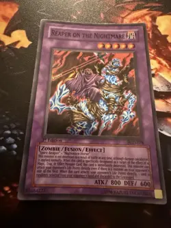 Reaper On the Nightmare PGD-078 Super Rare 1st Edition Yu-Gi-Oh Card MP - Image 1