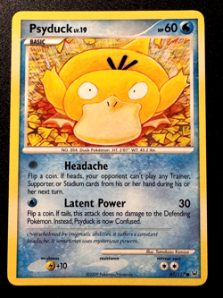 Psyduck 87/127 Platinum Base Set Pokemon Card Rare LP - Image 1