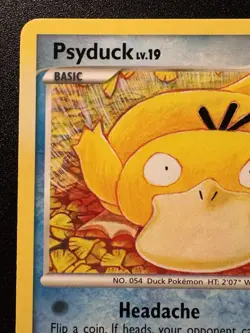 Psyduck 87/127 Platinum Base Set Pokemon Card Rare LP - Image 3
