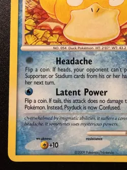 Psyduck 87/127 Platinum Base Set Pokemon Card Rare LP - Image 5