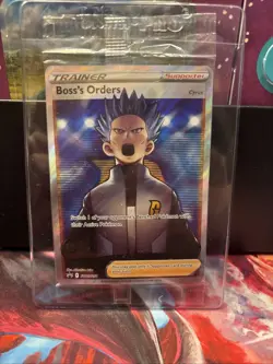 Boss's Orders (Full Art) SWSH251 SWSH: Sword & Shield Promo Cards Holo SEALED - Image 1