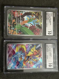 Pokemon TCG Japanese CGC Graded Card Lot - 6 Full Art Holo Super Ultra Rare #B1 - Image 4