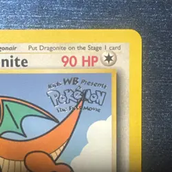 Vintage Pokemon TCG Dragonite (Movie Promo) 05/53 Wotc 1st Movie Promo Card 1999 - Image 3