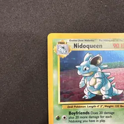 *No Symbol Error* Pokemon TCG English LP Nidoqueen 7/64 Jungle Holo Rare Card - Image 2
