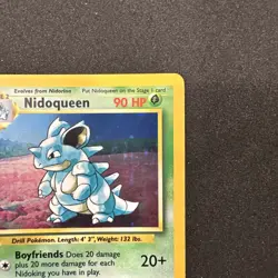 *No Symbol Error* Pokemon TCG English LP Nidoqueen 7/64 Jungle Holo Rare Card - Image 3