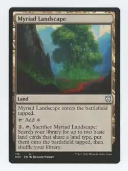 Myriad Landscape Uncommon MTG Card ~ Kaldheim Commander Decks - Image 1