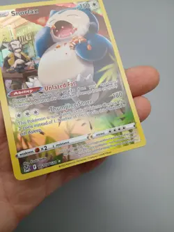 Pokemon Card Snorlax TG10/TG30 Lost Origin Trainer Gallery Holo - Image 4