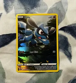 Pokemon TCG Riolu GG26/GG70 Crown Zenith: Galarian Gallery Holo Card NM - Image 1