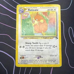 Pokemon TCG Raticate 06/18 Southern Islands Regular Card HP - Image 1