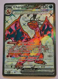Pokemon TCG Charizard 004/102 Base Set Stage 2 120 HP Holo Rare Holo Card - Image 1