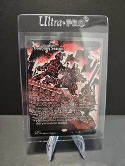Magic MTG Teenage Mutant Ninja Turtles TMNT Borderless #11 Doubling Season - Image 1