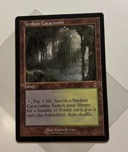 MTG Magic The Gathering Verdant Catacombs *NP - Image 1