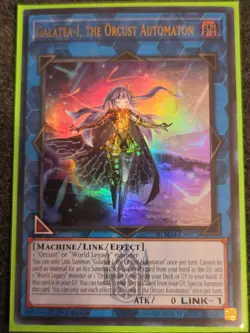 Yugioh Galatea-1, The Orcust Automation BLMM-EN052 1st Ultra Rare (NM) - Image 1