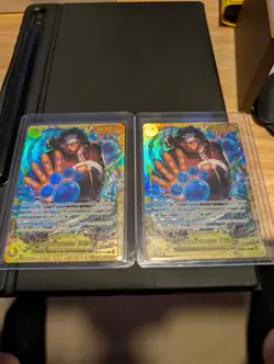 One Piece TCG Bartholomew Kuma OP12-119 SEC Alt Art Legacy of the Master - NM x2 - Image 1