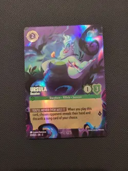 Disney Lorcana D23 Promo - Ursula Deceiver - 03/D23 - Image 1