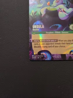 Disney Lorcana D23 Promo - Ursula Deceiver - 03/D23 - Image 5