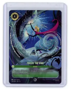 ELSA Disney Lorcana Winterspell #231/204 Freeze the Vine Enchanted Frozen - Image 1