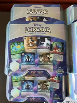 Lot of (6) Lorcana Rise Of The Floodborn Disney 100 Collector’s Edition Gift Set - Image 3