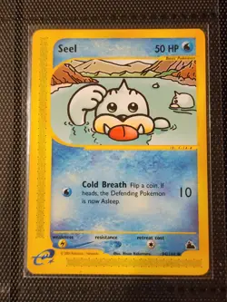 Seel 94/144 English Regular Pokemon Skyridge 2003 NM Common Card - Image 1